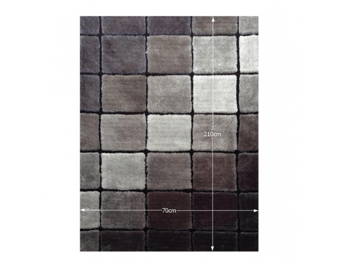 Koberec Ludvig Typ 2 70x210 cm - sivá