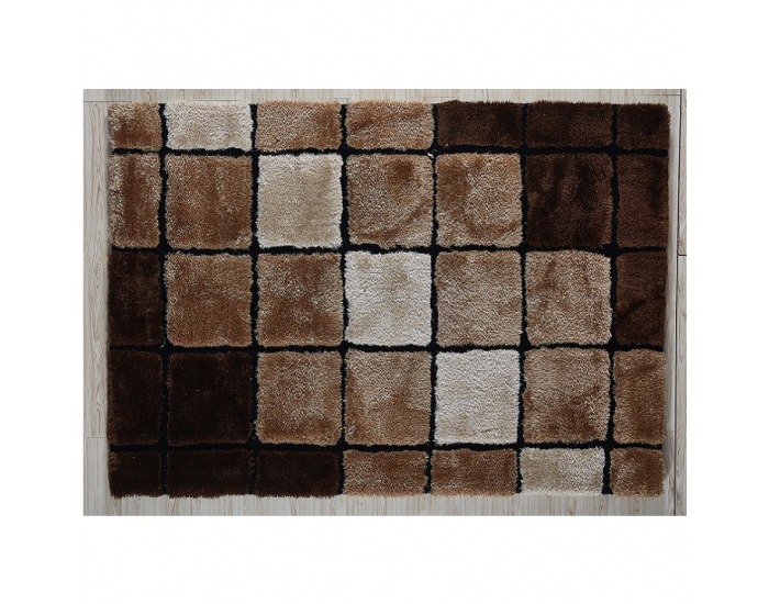 Koberec Ludvig Typ 3 100x140 cm - béžová / hnedá