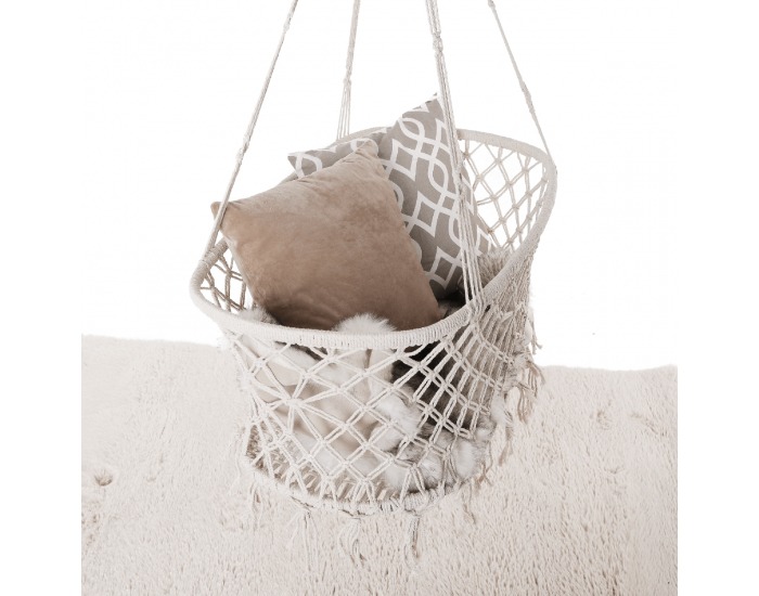 Závesná kolíska Lulabi - biela