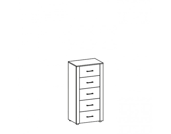 Komoda Luna LU-KSZ - wenge