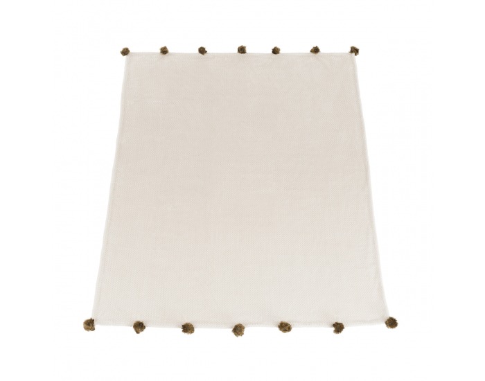 Plyšová deka Lusen 150x200 cm - smotanová