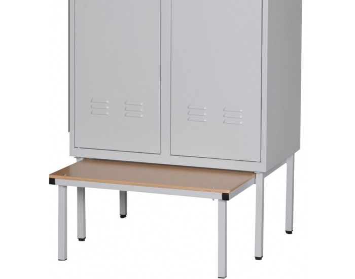 Výsuvná lavica k šatňovej skrini LW-800/JS/480 - svetlosivá
