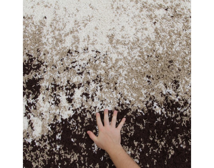 Koberec Lynton 67x120 cm - krémová / hnedá