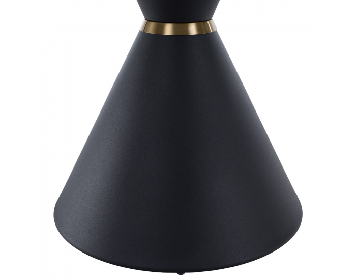 Konferenčný stolík (2 ks) Mabuz - biely mramor / čierna