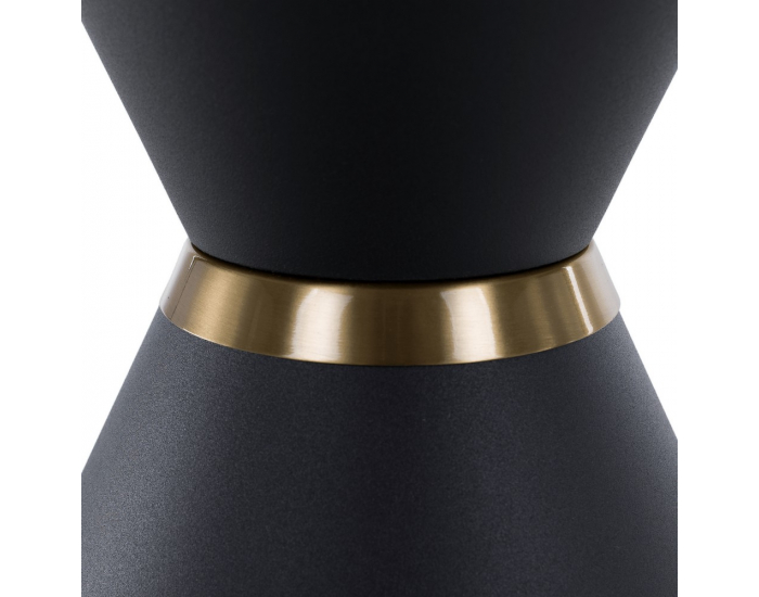 Konferenčný stolík (2 ks) Mabuz - biely mramor / čierna