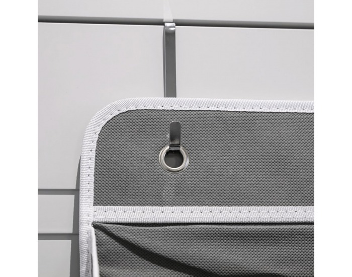 Závesný organizér na dvere Madon - sivá