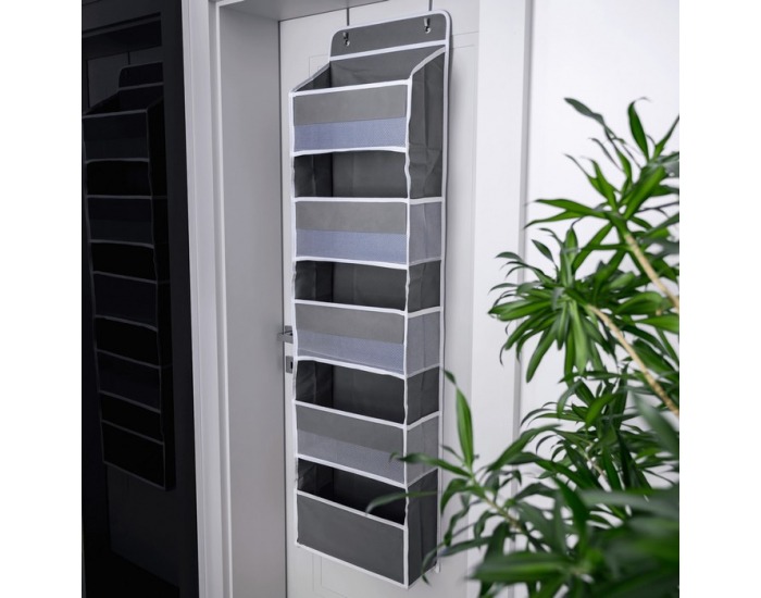 Závesný organizér na dvere Madon - sivá