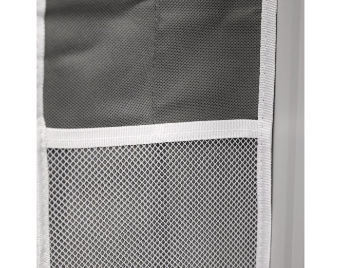 Závesný organizér na dvere Madon - sivá