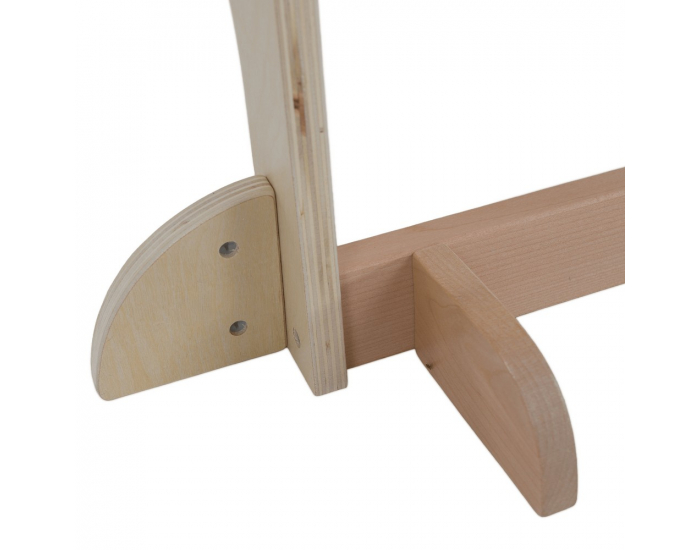 Montessori učiaca veža s tabuľou 3v1 Magan - prírodná