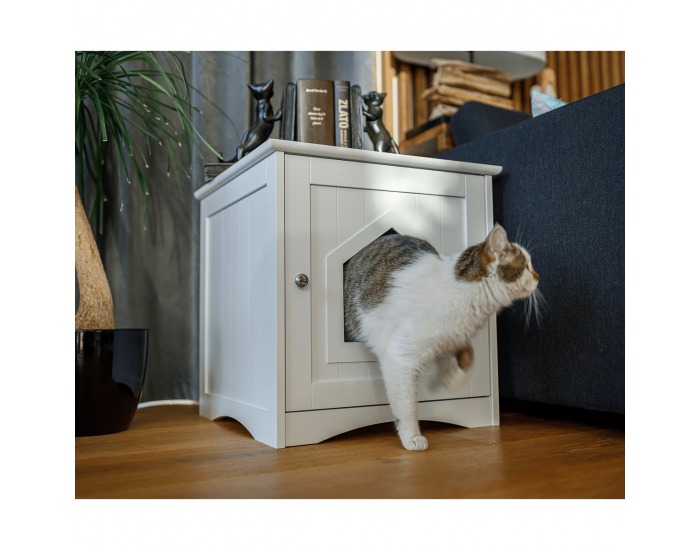 Domček pre domáce zviera Makan - biela