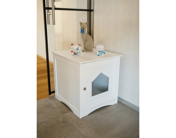 Domček pre domáce zviera Makan - biela