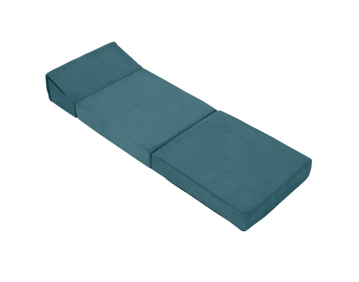 Skladací matrac / kreslo Malen - petrolejová