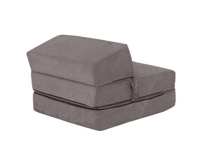 Skladací matrac / kreslo Malen - sivá