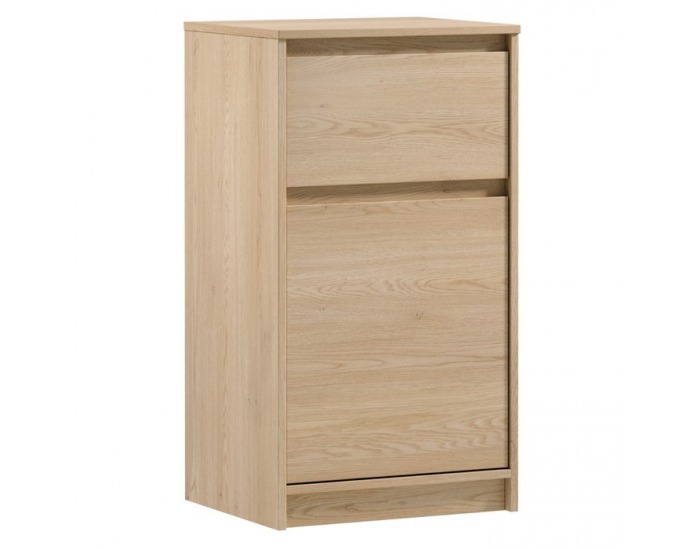 Jednodverová komoda so zásuvkou Manol K1D1S - cremona