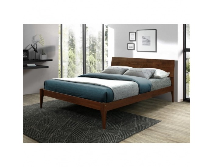 Manželská posteľ s roštom Beroto 160 - orech