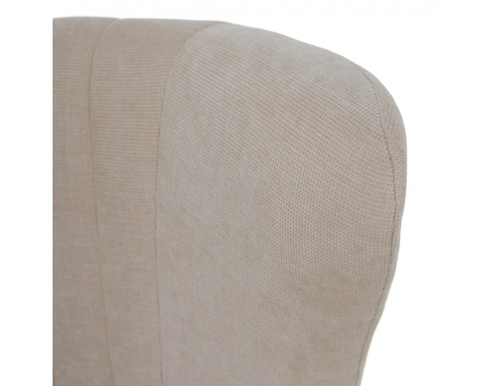 Relaxačné otočné kreslo Maren - sivobéžová