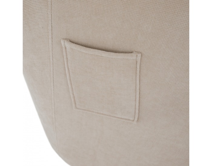 Relaxačné otočné kreslo Maren - sivobéžová