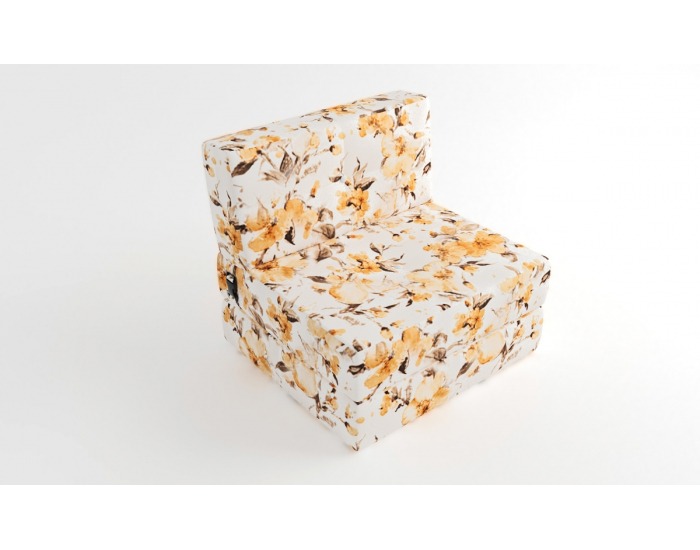 Rozkladacie kreslo Gaučo 90 - kvety (Marakes 2384)