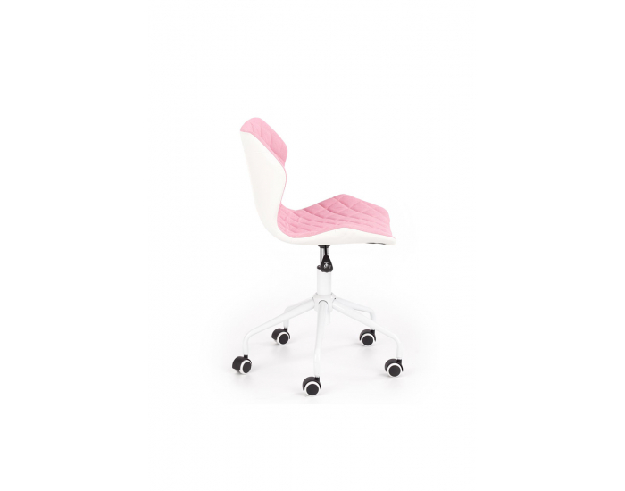 Detská stolička na kolieskach Matrix 3 - ružová