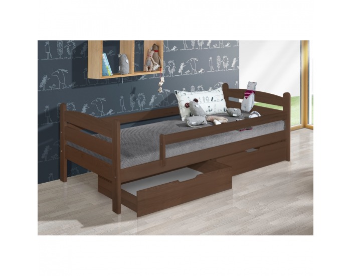 Jednolôžková posteľ s roštom Mauricius 90 - orech