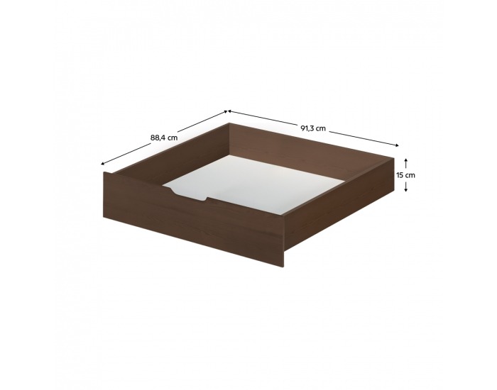 Jednolôžková posteľ s roštom Mauricius 90 - orech