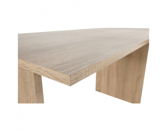 Rohový PC stolík Maurus MA11 New - dub sonoma / biela