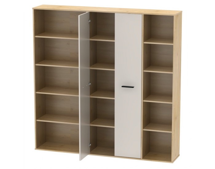 Policová skriňa Maurus MA50 New - dub artisan / kašmír