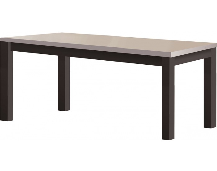 Rozkladací jedálenský stôl Conti CO-S1 - sivá / tmavosivá