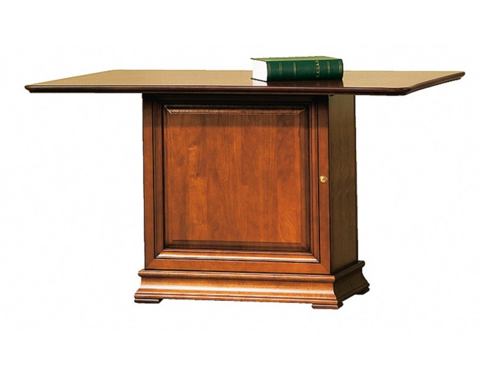 Rustikálny pomocný stôl Senator SE-1 - toffi