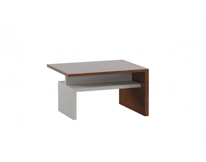 Konferenčný stolík Siena SI-S2 - dub mocca / biela