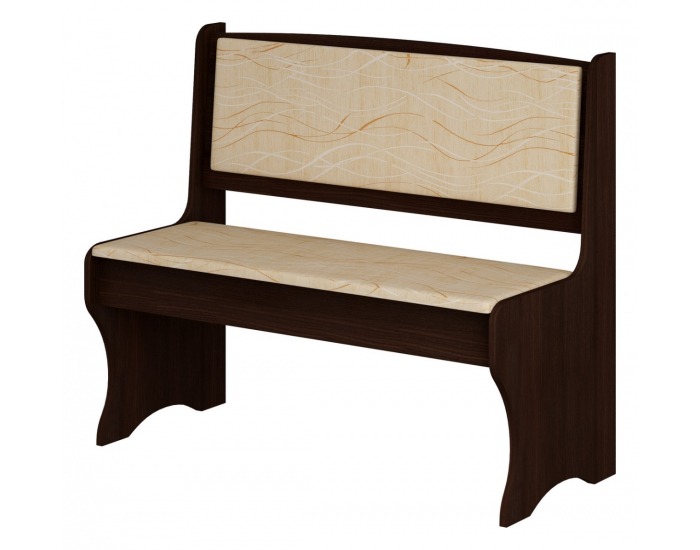 Lavica do kuchyne ZKU-02 - wenge / šenil monaco