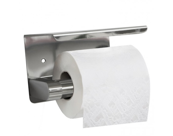 Držiak na toaletný papier Meker - strieborná