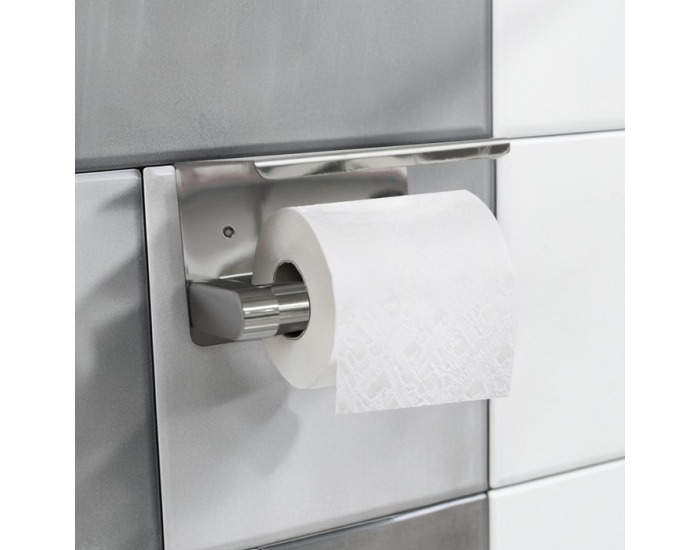 Držiak na toaletný papier Meker - strieborná