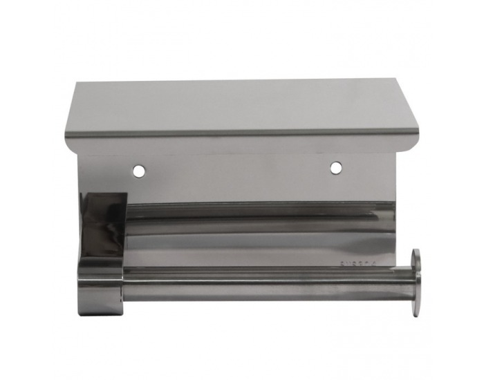 Držiak na toaletný papier Meker - strieborná