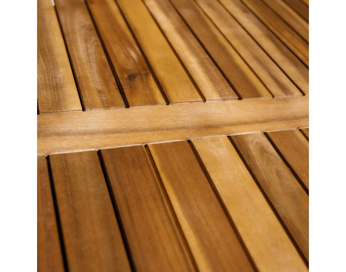 Záhradný nábytok z umelého ratanu Melford - čierna / krémová / prírodná