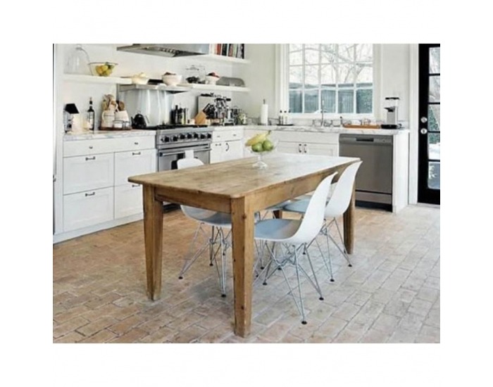 Jedálenská stolička Metal New - biela / chróm