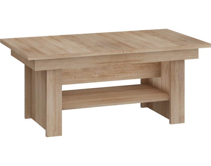 Rozkladací konferenčný stolík Mexico - sonoma svetlá