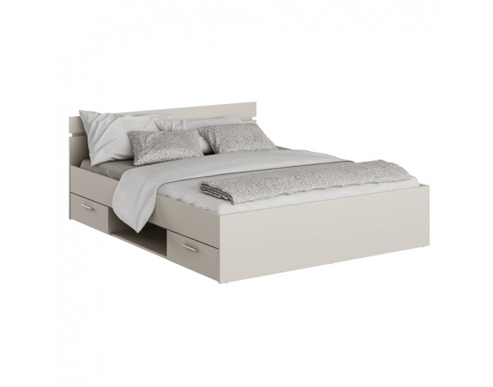 Posteľový rám s úložným priestorom Michigan New 160 - kašmír