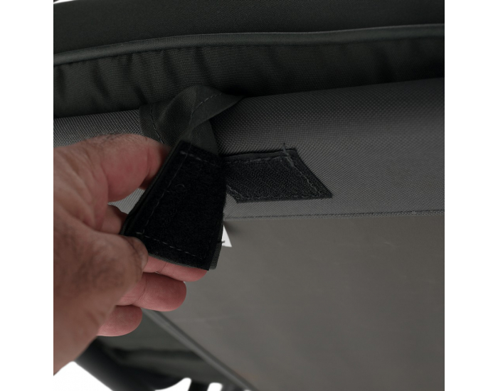 Záhradná hojdačka Mija - tmavosivá