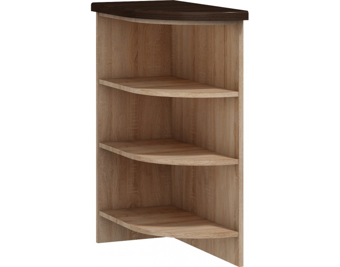 Dolná rohová kuchynská skrinka Milo S30OZ L - sonoma svetlá