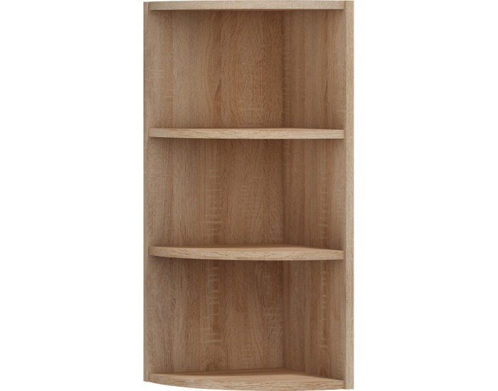 Horná rohová kuchynská skrinka Milo W30OZ L - sonoma svetlá