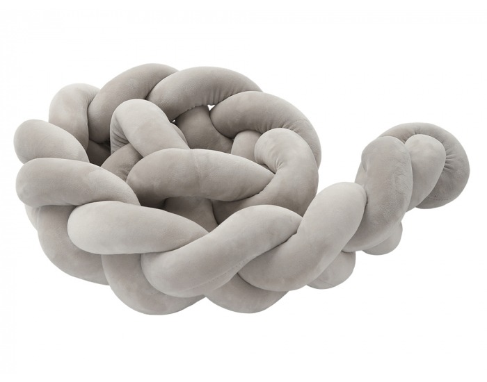 Mantinel do postieľky Minko Typ 1 150 cm - sivá