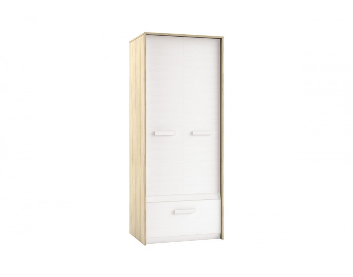 Šatníková skriňa Best 2 2D - breza