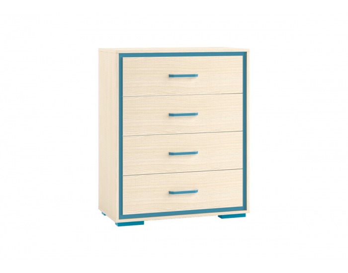 Komoda Bonti 9 - jaseň eko / ružová