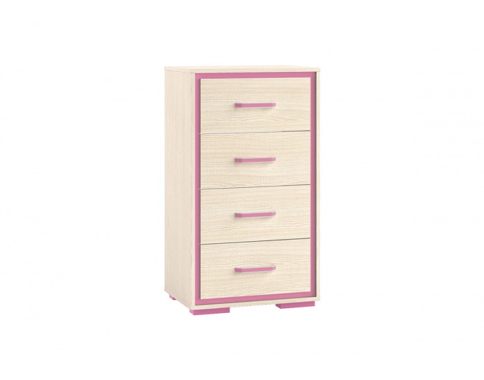 Komoda Bonti 10 - jaseň eko / ružová