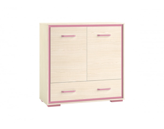 Detská izba Bonti - jaseň eko / ružová