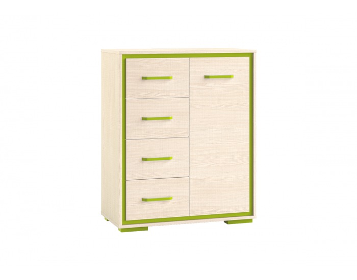 Komoda Bonti 12 - jaseň eko / tyrkysová