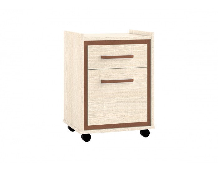 Kontajner na kolieskach Bonti 14 - jaseň eko / ružová