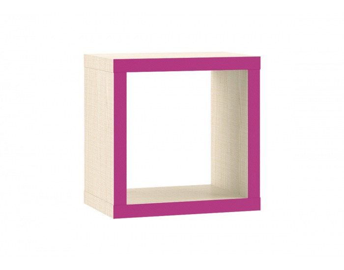 Polica Bonti 16 - jaseň eko / ružová