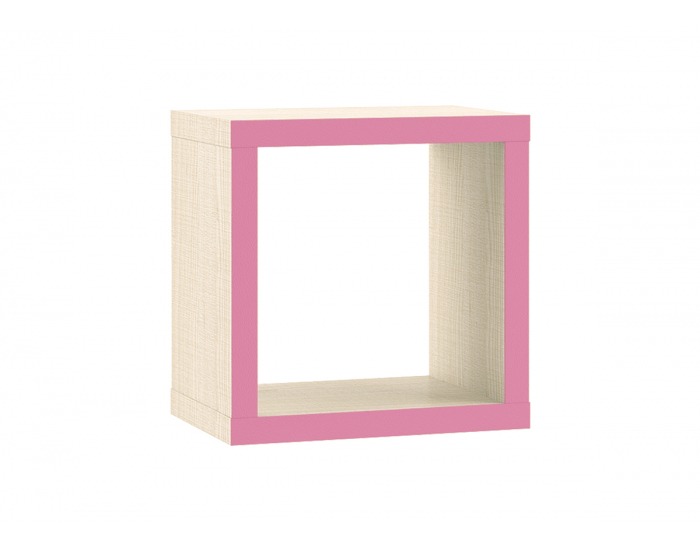 Polica Bonti 16 - jaseň eko / ružová